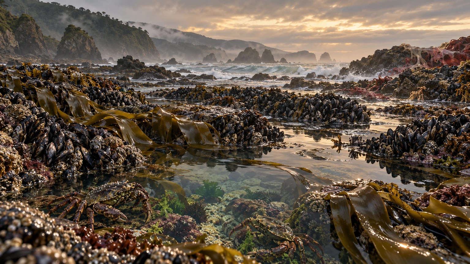 Archived generated concept art: Nature Reef. Superseded visual direction.